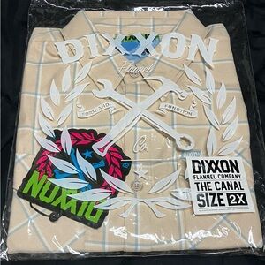 New DIXXON The Canal Flannel Men’s 2X BNIB